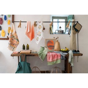 Borsa shopping riciclata Grace Vert jardin 35 X 40 X 15