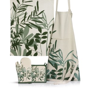 Set guanto da cucina/presina Majda Multico 18 X 28