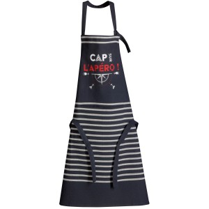 Grembiule da cucina riciclato Cap sur l'apéro Marine 72 X 90