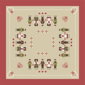 Tovaglia Hisla Multico 85 X 85