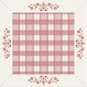 Tovaglia Harz Multico 85 X 85