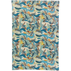 Plaid stampato Dori Papaye 135 X 200