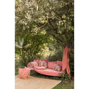 Cuscino ricamato Dori Papaye 30 X 50