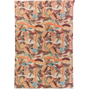 Plaid stampato Dori Papaye 135 X 200