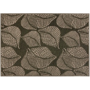 Tappeto riciclato outdoor Flora Eucalyptus 200 X 290 X 1