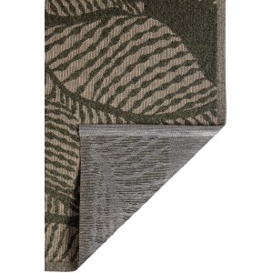 Tappeto riciclato outdoor Flora Eucalyptus 200 X 290 X 1