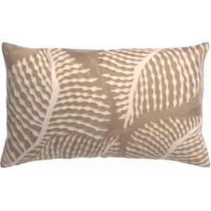 Cuscino ricamato Flora Papaye 40 X 65