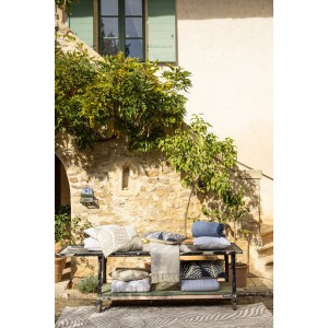 Cuscino ricamato Flora Papaye 40 X 65