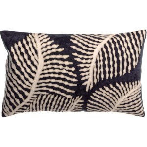Cuscino ricamato Flora Papaye 40 X 65