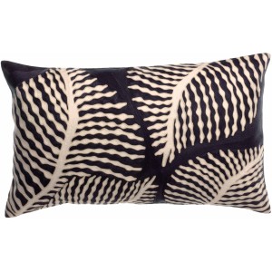 Cuscino ricamato Flora Papaye 40 X 65