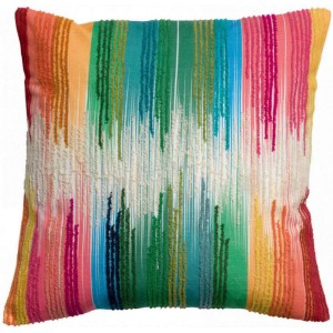 Cuscino ricamato Olivia Multico 45 X 45