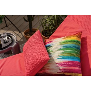 Cuscino ricamato Olivia Multico 45 X 45