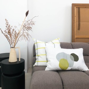 Fodera per cuscino Pia Caramel 60 X 40