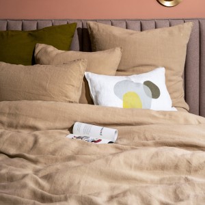 Fodera per cuscino Pia Caramel 60 X 40