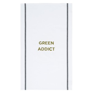 Strofinaccio Green Lichen Blanc 80 X 50