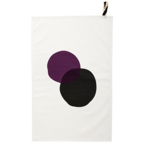 Strofinaccio Pia Plum Blanc 80 X 50