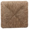 Sedile impagliato in seagrass 37x37