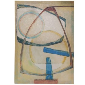 Quadro dipinto astratto 50X70