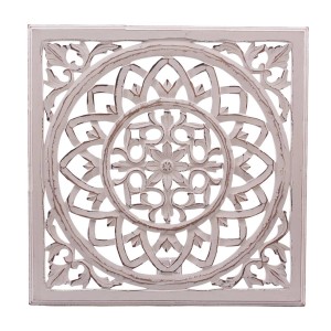Pannello decorativo in mdf intagliato 60X60