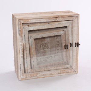 Mensola decorativa 36X36H16 in set di 3