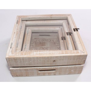 Mensola decorativa 36X36H16 in set di 3