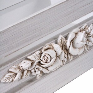 Cassetta con decorazione 33X25H10 in set di 2