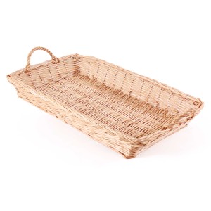 Vassoio in vimini 66X42 H.