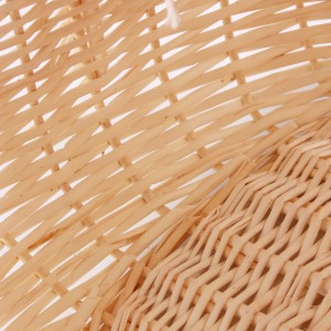Cesto in vimini bianco 40X26H36