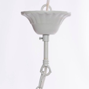 Lampadario a cinque bracci tortora Ø46H95