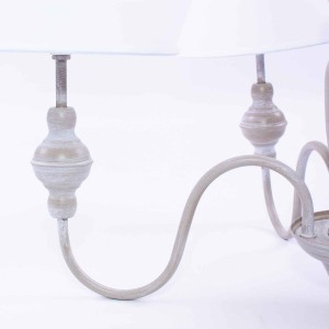 Lampadario in mdf 4 bracci Ø56