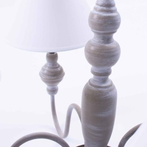 Lampadario in mdf 4 bracci Ø56