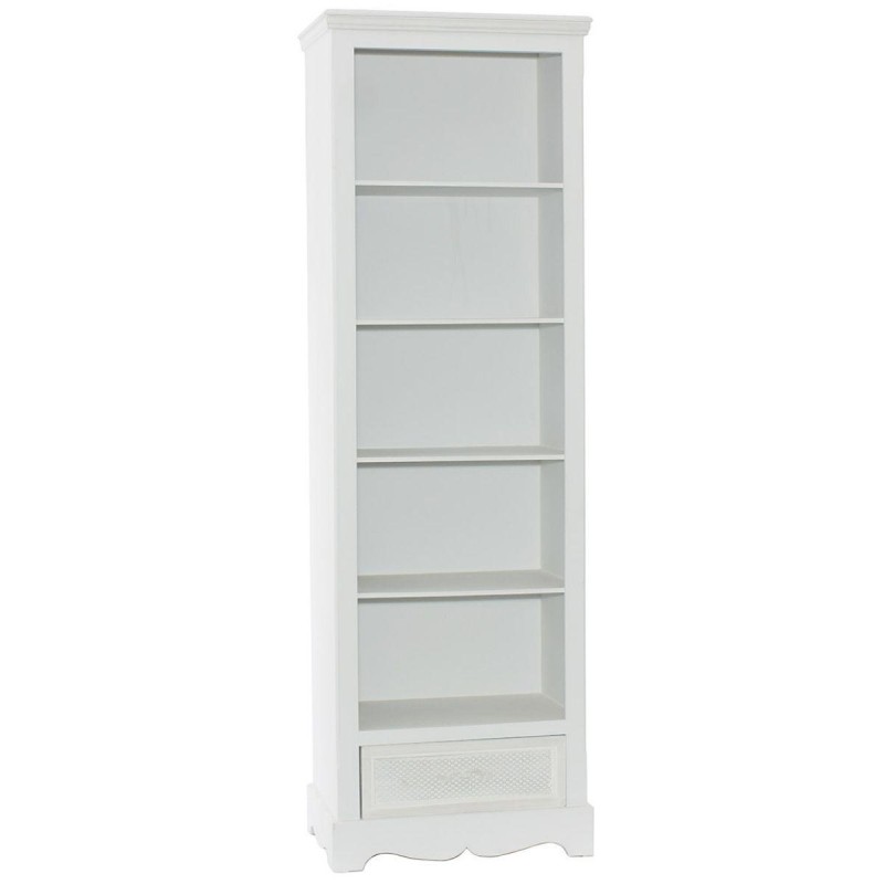 Libreria bianca classica 55X35H170