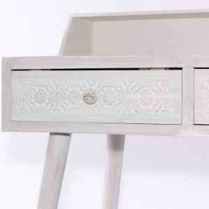 Scrivania in pino ed mdf 90X50H78