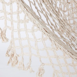 Amaca a rete in cotone con frange 100X200