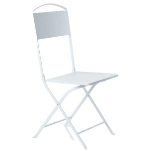 Sedia pieghevole bianca 37H94