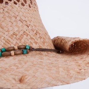Cappello in rafia 22X36H15