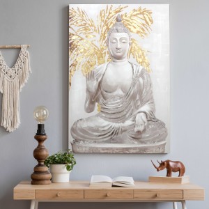 Quadro dipinto Buddha 80x120