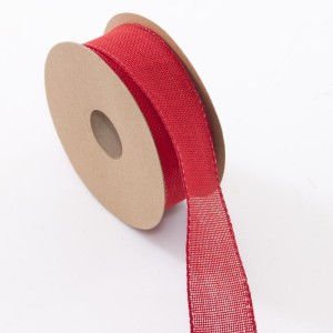 Nastro animato rosso arabica rondella 38MMX15MT