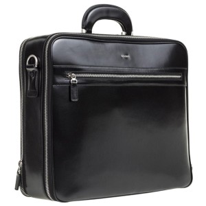 Cartella nera "James" 42x12H35