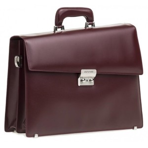Cartella bordeaux "Leonardo" 44x13H33,5