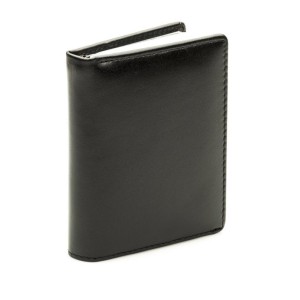 Portacarte nero 12,5x9