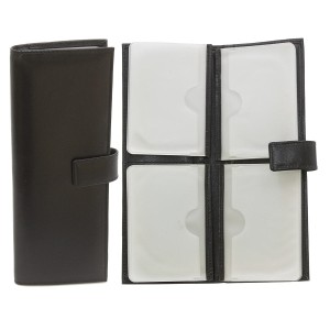 Portacarte nero 8x21