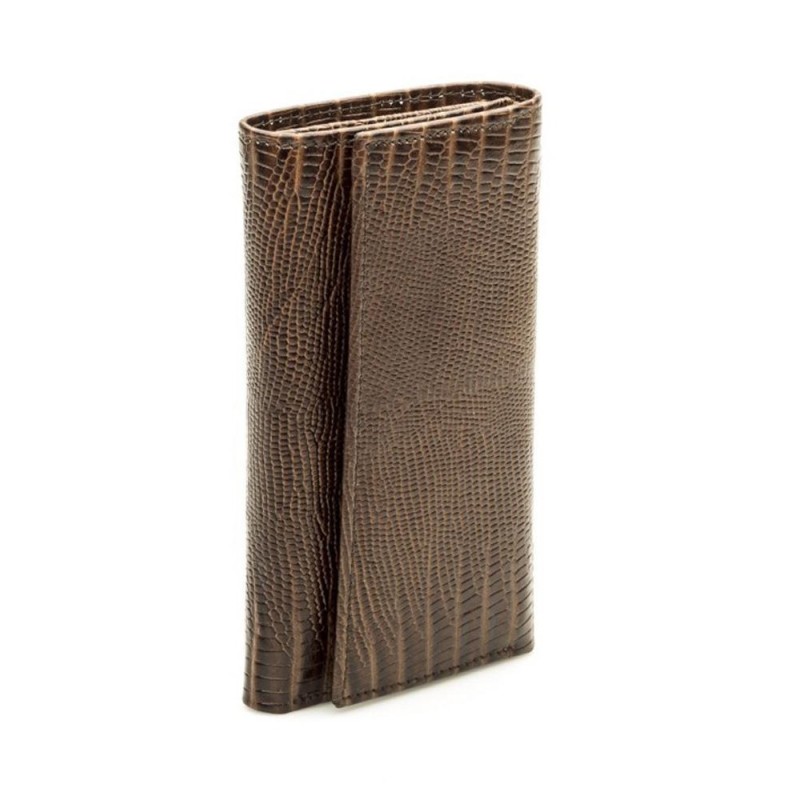 Portachiavi marrone 7,5x12