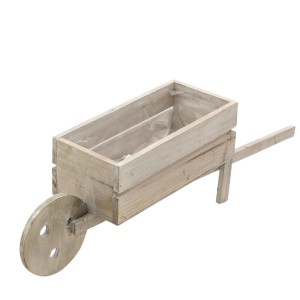Vaso portafiori in legno 46X11H14