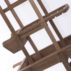 Carretto espositore in abete 87X42H135