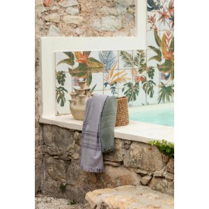 Telo hammam Cancun Galet 90 X 180