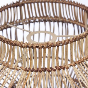 Lampadario in rattan Ø30H26