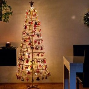 Luce al led bianco calda per albero di Natale