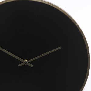 Orologio in mdf e metallo Ø40