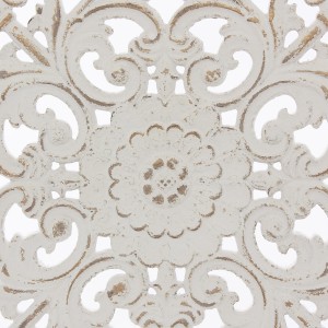 Pannello decorativo in abete intagliato 44X3H44